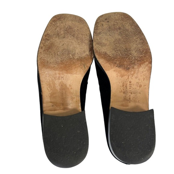 Vintage Calvin Klein Womens Black Velvet Horsebit Loafer Size 8 - Picture 6 of 12